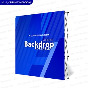 Backdrop Portable 280x280cm Datar