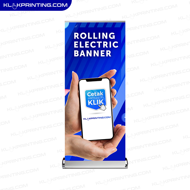 Rolling Electric Banner 80x200cm