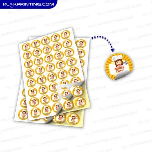 Stiker Kertas Glossy