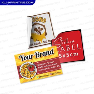 Stiker Vnyl / Plastic