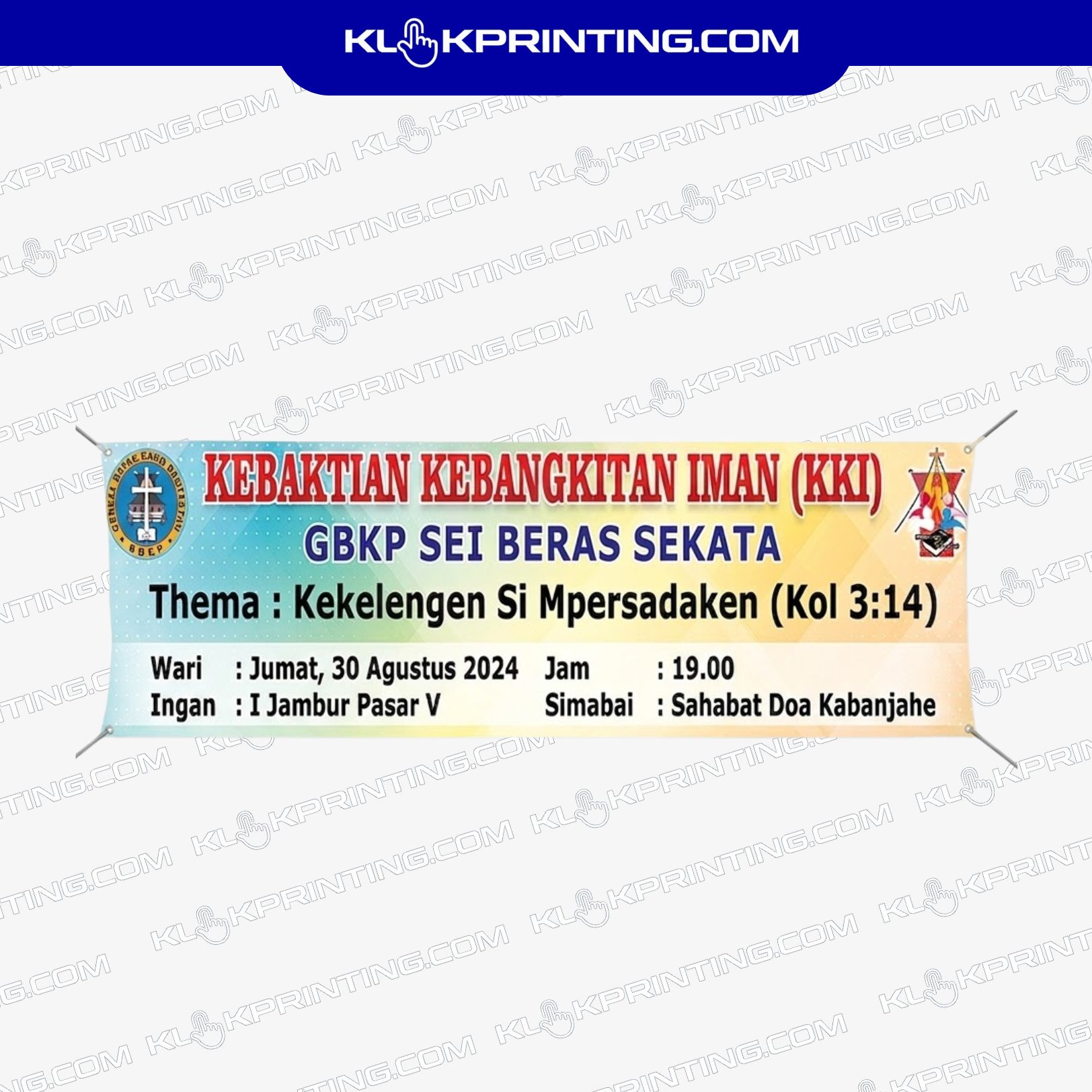 Spanduk kebaktian & Natal (2)
